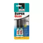 ΚΟΛΛΑ SUPER  GLUE BISON  3gr  BL. 1+1 ΔΩΡΟ  CN24  6306144