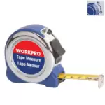 ΜΕΤΡΟ ΡΟΛΟ WORKPRO ΜΕΤΑΛΛΙΚΟ & ΠΛΑΣΤΙΚΟ ΜΕ  ΣΤΟΠ