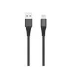 ΚΑΛΩΔΙΟ USB TYPE-A ΣΕ LIGHTNING 2M ΜΑΥΡΟ 28174