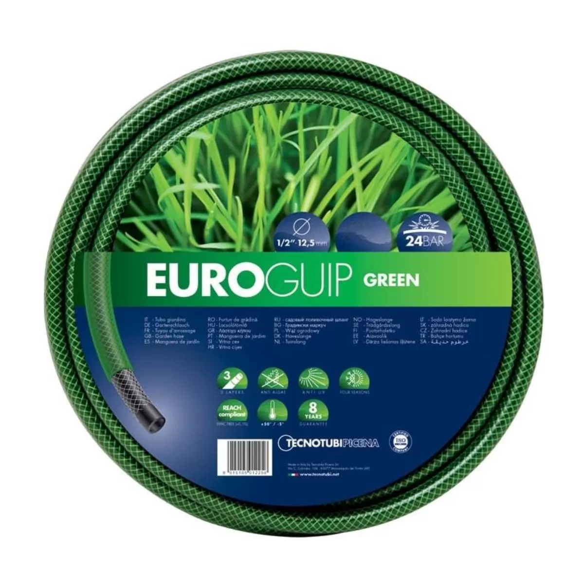 ΛΑΣΤΙΧΟ ΠΟΤΙΣΜΑΤΟΣ EURO GUIP GREEN 1/2″