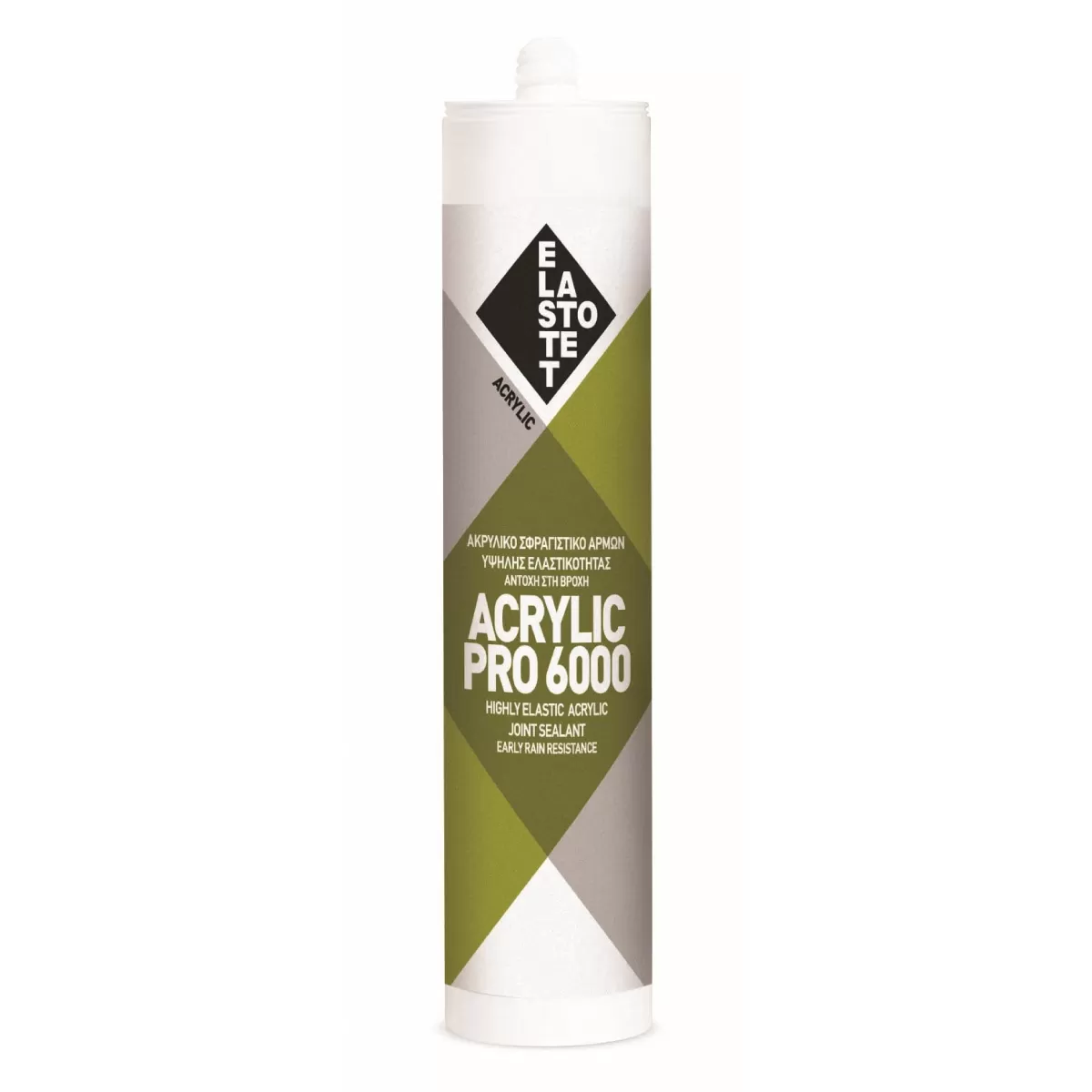 ΑΚΡΥΛΙΚΟΣ ΣΤΟΚΟΣ ΛΕΥΚΟΣ ACRYLIC PRO  6000 ELASTOTET 280ML