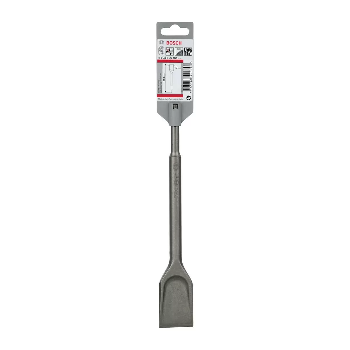 ΚΑΛΕΜΙ ΠΛΑΤΥΚΑΛΕΜΟ BOSCH SDS-PLUS 40Χ250mm 322608690101