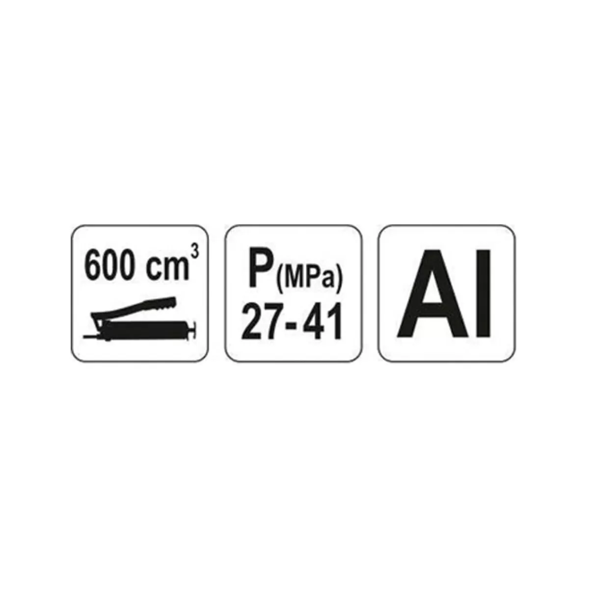 ΓΡΑΣΣΑΔΟΡΟΣ 0.6lt YT-07042 YATO 20007042