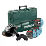 ΓΩΝΙΑΚΟΣ ΤΡΟΧΟΣ METABO 750W W750-125 SET 603605680