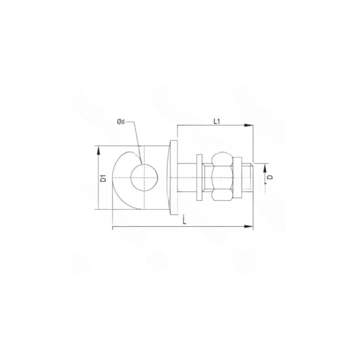 ΠΙΡΟΣ ΤΕΝΤΩΤΗΡΑ ΜΠΡΑΤΣΟΥ ΒΙΔΩΤΟΣ Μ20×2,5 L=100mm