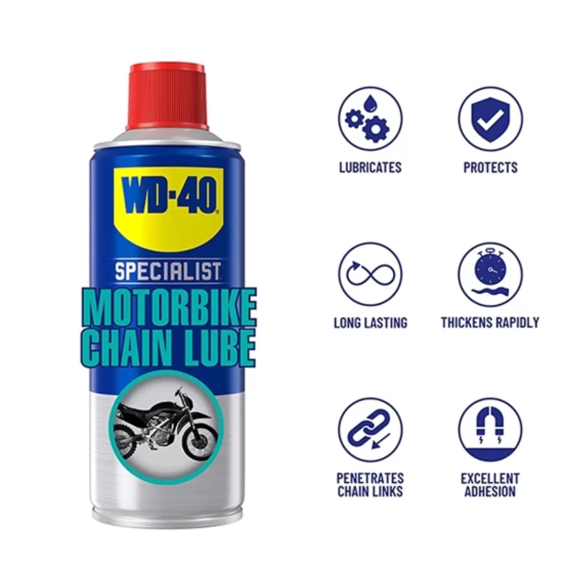 ΣΠΡΕΙ ΛΙΠΑΝΤΙΚΟ ΑΛΥΣΙΔΑΣ SPECIALIST MOTORBIKE CHAIN LUBE WD-40 400ML