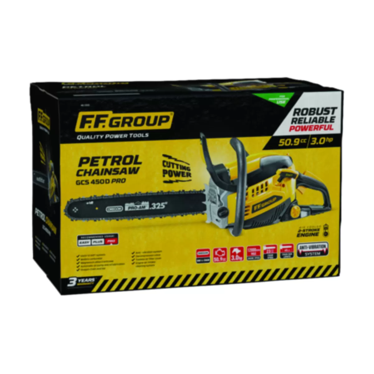 ΑΛΥΣΟΠΡΙΟΝΟ ΒΕΝΖΙΝΟΚΙΝΗΤΟ 3.0HP FF GROUP GCS-450D-PRO 46059