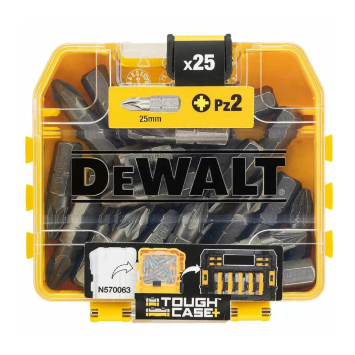 ΜΥΤΕΣ ΚΑΤΣΑΒΙΔΙΟΥ DEWALT DT71521 PZD 2x25mm 1ΤΜΧ